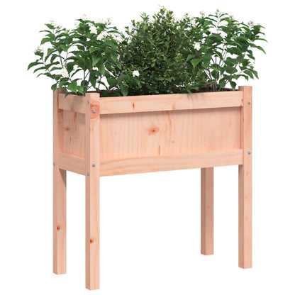 Fioriere da Giardino 2 pz con Gambe Legno Massello di Douglas - homemem39