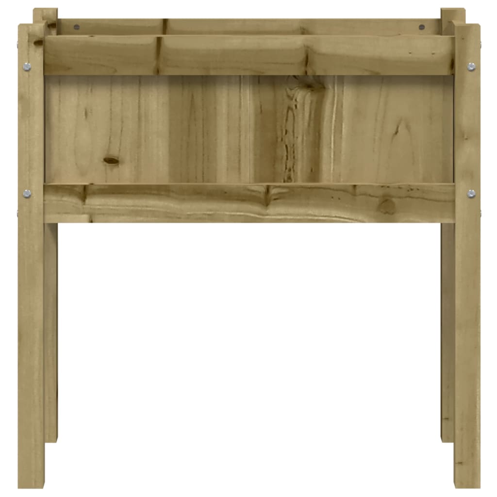 Fioriera Giardino con Gambe 70x31x70 cm Legno Pino Impregnato - homemem39