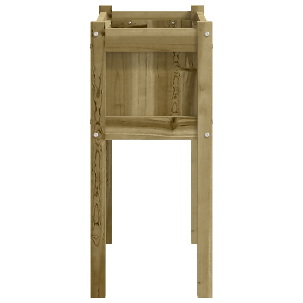 Fioriere da Giardino 2 pz con Gambe in Legno di Pino Impregnato - homemem39