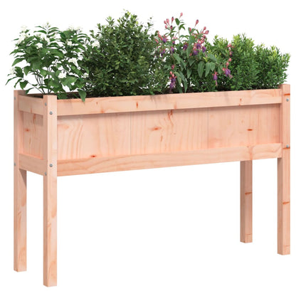 Fioriera Giardino con Gambe 110x31x70 cm Legno Massello Douglas - homemem39