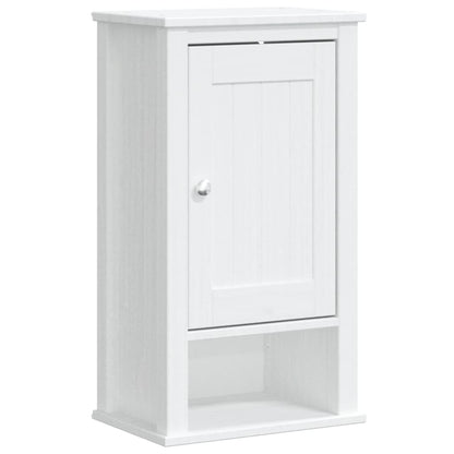 Mobile da Bagno a Muro BERG Bianco 40x27x71,5 cm Massello Pino - homemem39