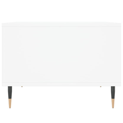 Tavolino da Salotto Bianco 60x50x36,5 cm in Legno Multistrato - homemem39