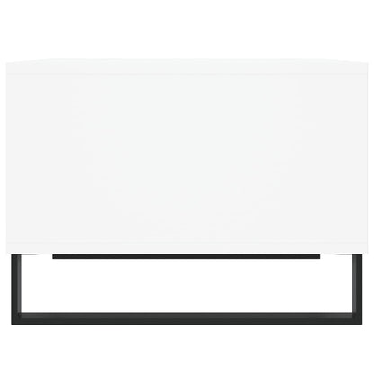 Tavolino da Salotto Bianco 60x50x36,5 cm in Legno Multistrato - homemem39