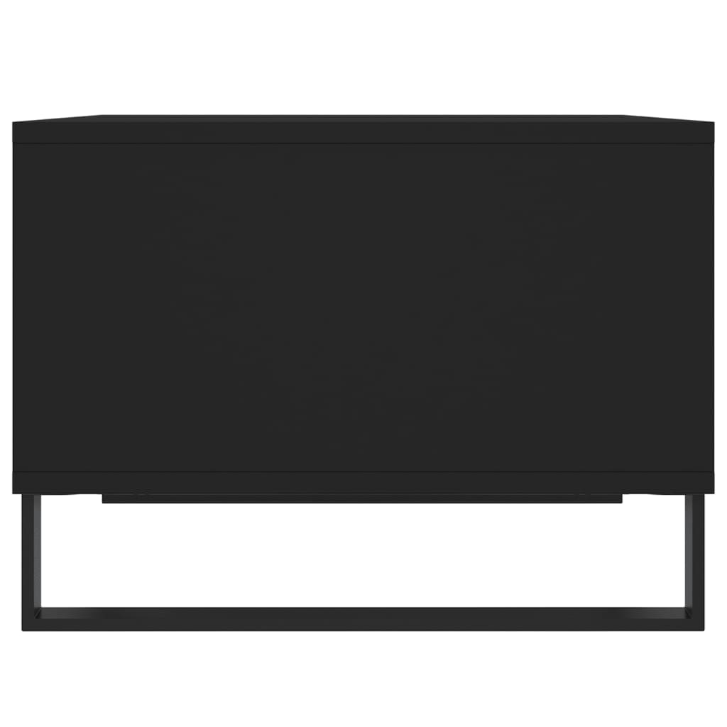 Tavolino da Salotto Nero 60x50x36,5 cm in Legno Multistrato - homemem39