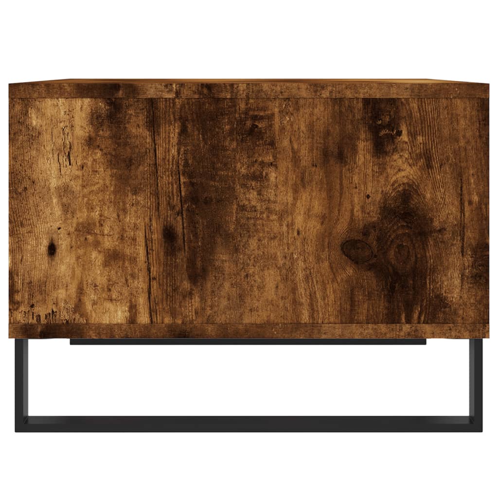 Tavolino da Salotto Rovere Fumo 60x50x36,5 cm Legno Multistrato - homemem39