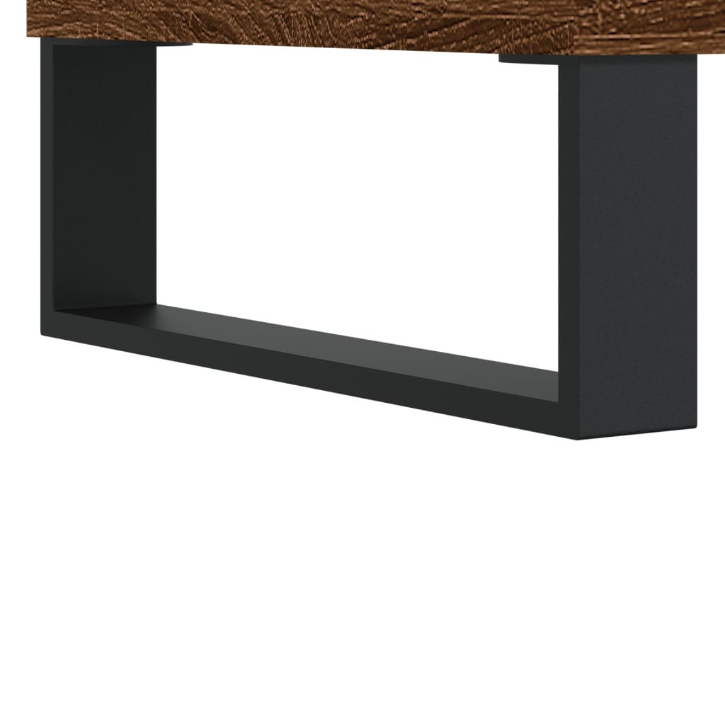 Tavolino da Salotto Rovere Marrone 60x50x36,5 cm in Multistrato - homemem39