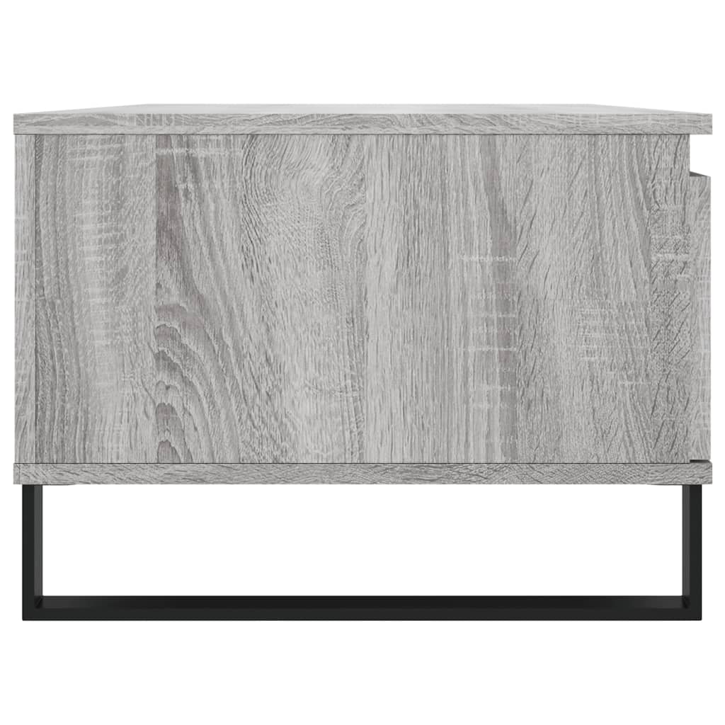 Tavolino Salotto Grigio Sonoma 90x50x36,5 cm Legno Multistrato - homemem39