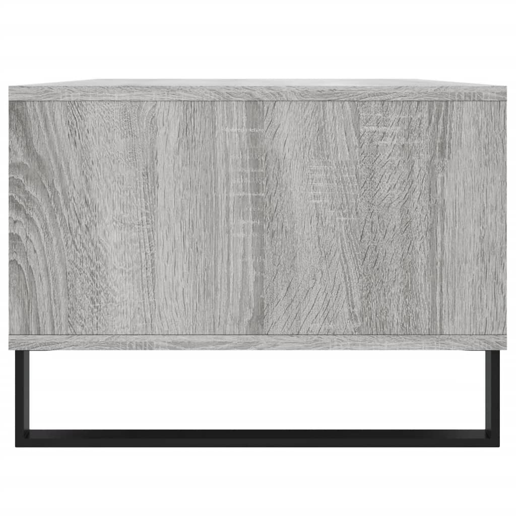 Tavolino Salotto Grigio Sonoma 90x50x36,5 cm Legno Multistrato - homemem39