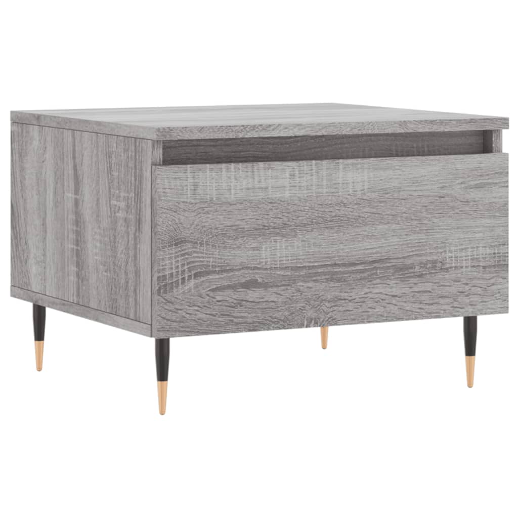 Tavolini Salotto 2pz Grigio Sonoma 50x46x35cm Legno Multistrato - homemem39