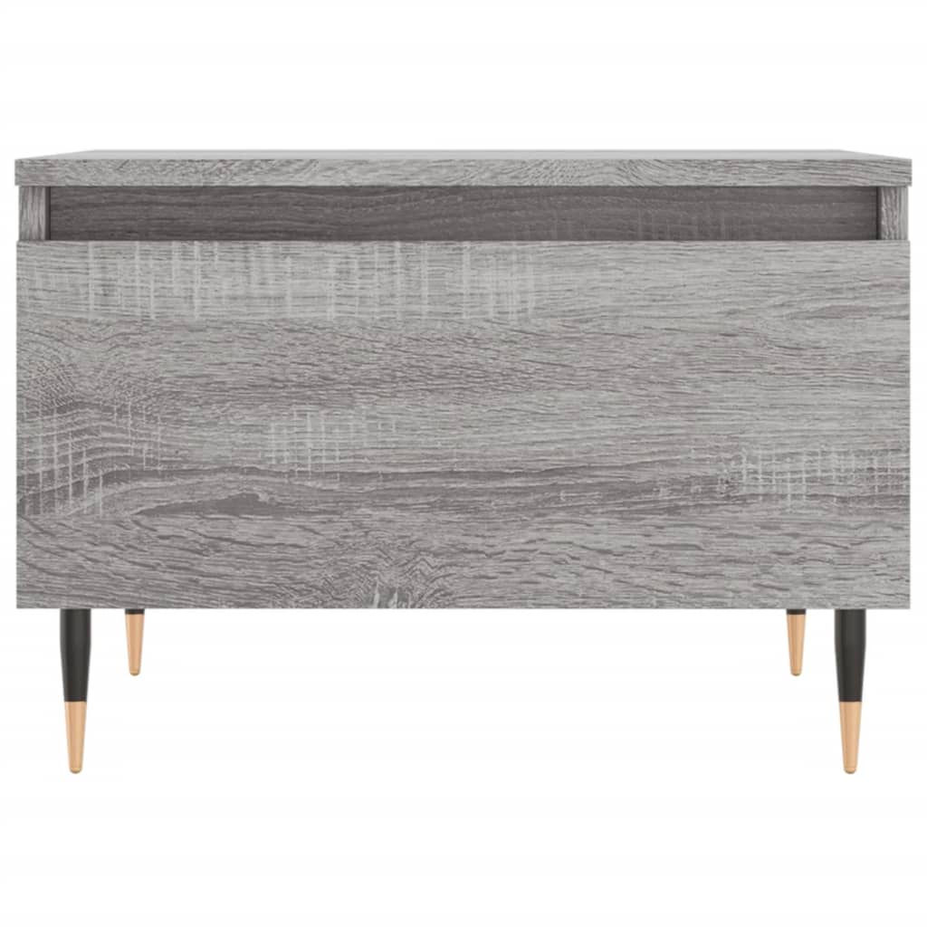 Tavolini Salotto 2pz Grigio Sonoma 50x46x35cm Legno Multistrato - homemem39