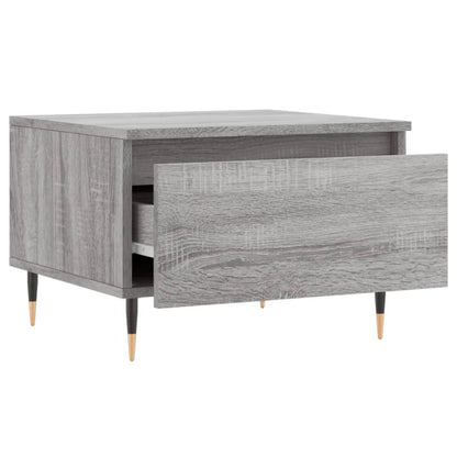 Tavolini Salotto 2pz Grigio Sonoma 50x46x35cm Legno Multistrato - homemem39