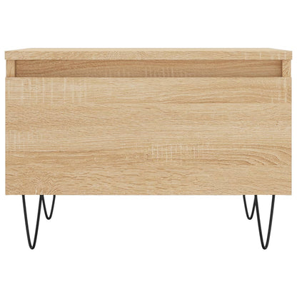 Tavolino da Salotto Rovere Sonoma 50x46x35 cm Legno Multistrato - homemem39