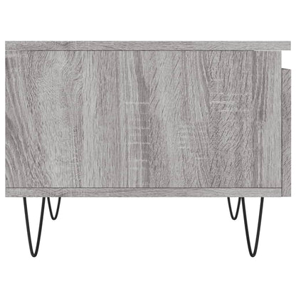 Tavolino da Salotto Grigio Sonoma 50x46x35 cm Legno Multistrato - homemem39