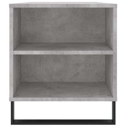 Tavolino Salotto Grigio Cemento 102x44,5x50cm Legno Multistrato - homemem39