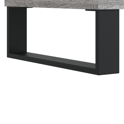 Tavolino Salotto Grigio Sonoma 102x44,5x50 cm Legno Multistrato - homemem39