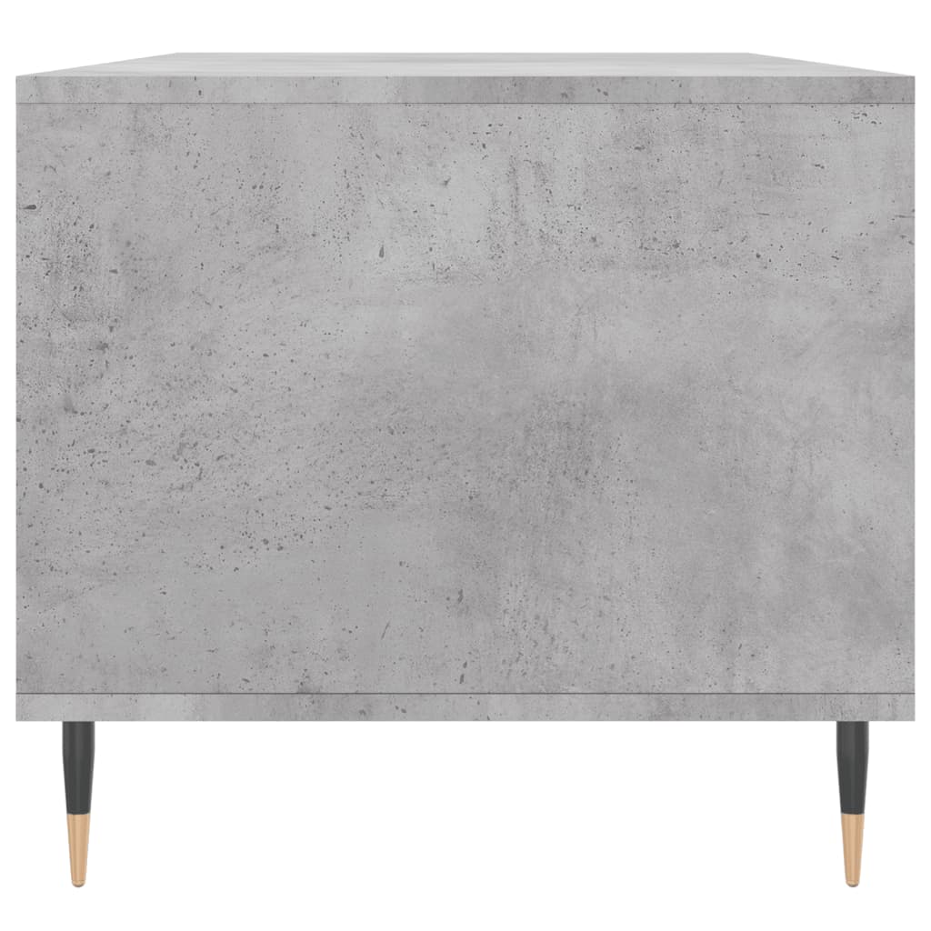 Tavolino Salotto Grigio Cemento 90x49x45 cm Legno Multistrato - homemem39