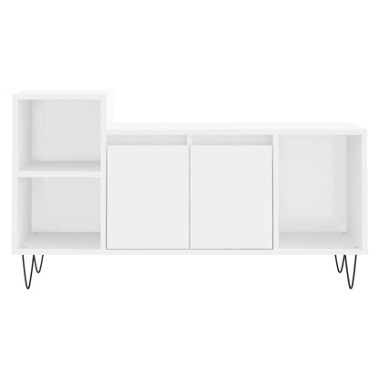 Mobile Porta TV Bianco 100x35x55 cm in Legno Multistrato - homemem39