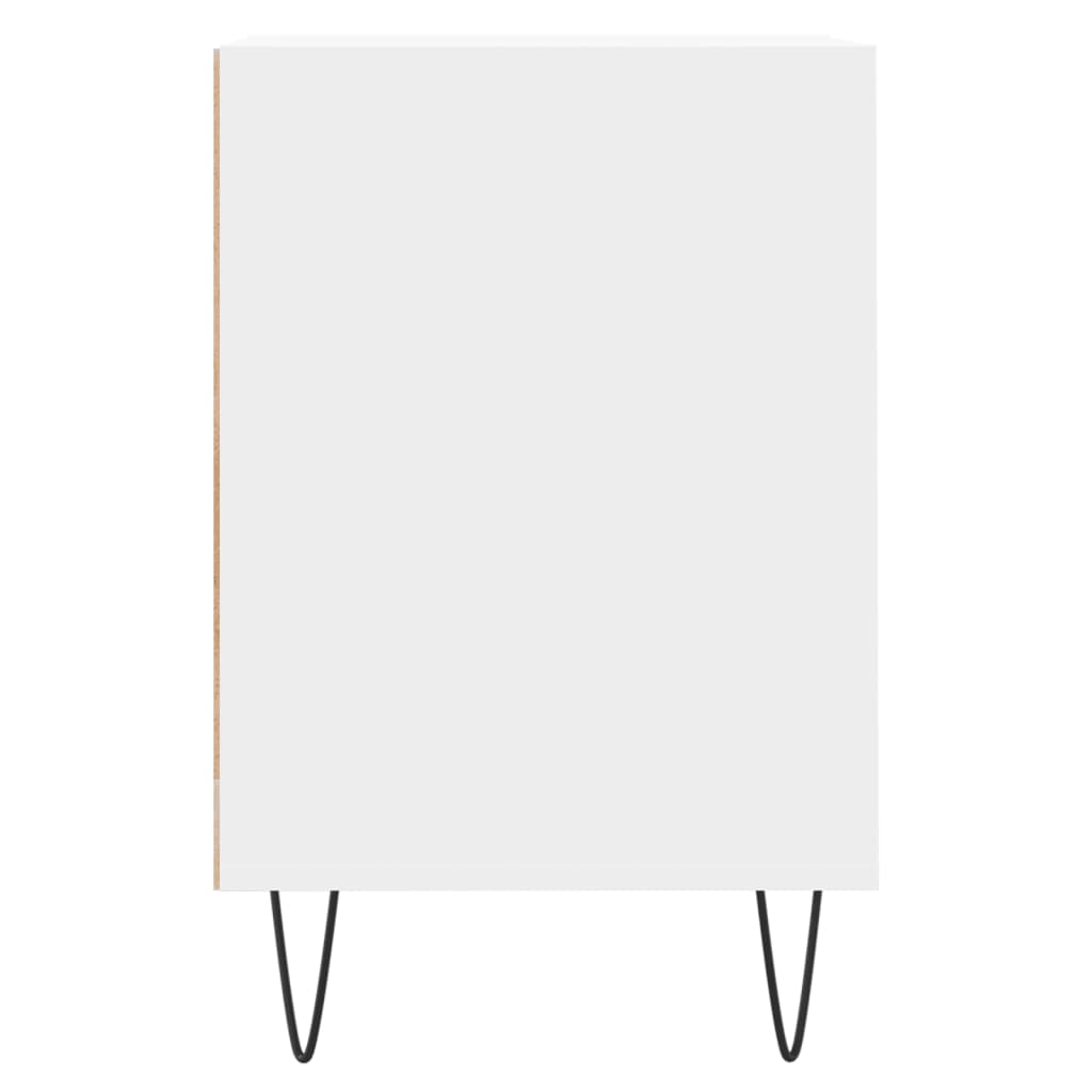 Mobile Porta TV Bianco 100x35x55 cm in Legno Multistrato - homemem39