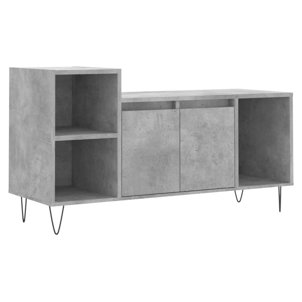 Mobile per TV Grigio Cemento 100x35x55 cm Legno Multistrato - homemem39