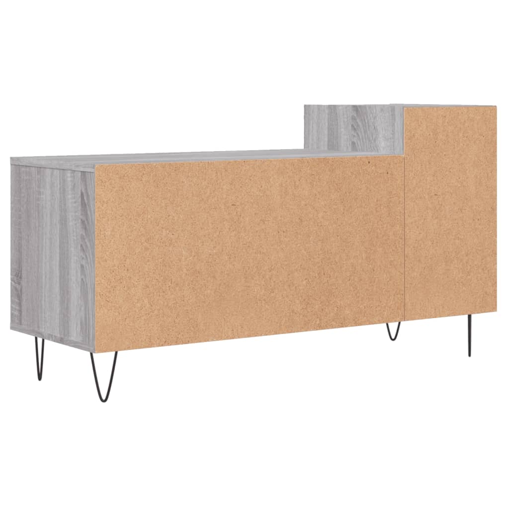 Mobile TV Grigio Sonoma 100x35x55 cm in Legno Multistrato - homemem39