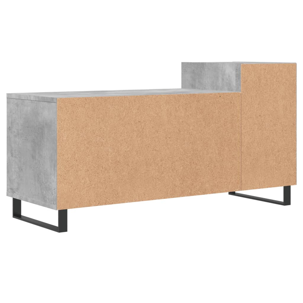 Mobile per TV Grigio Cemento 100x35x55 cm Legno Multistrato - homemem39