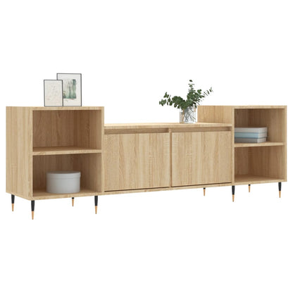 Mobile Porta TV Rovere Sonoma 160x35x55 cm Legno Multistrato - homemem39