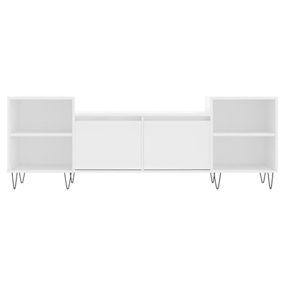 Mobile Porta TV Bianco 160x35x55 cm in Legno Multistrato - homemem39