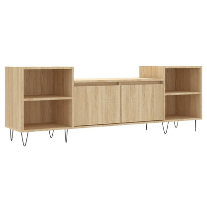 Mobile Porta TV Rovere Sonoma 160x35x55 cm Legno Multistrato - homemem39