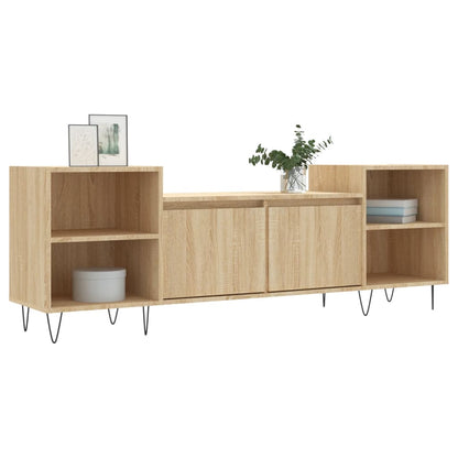 Mobile Porta TV Rovere Sonoma 160x35x55 cm Legno Multistrato - homemem39