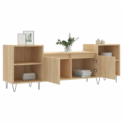 Mobile Porta TV Rovere Sonoma 160x35x55 cm Legno Multistrato - homemem39