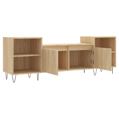 Mobile Porta TV Rovere Sonoma 160x35x55 cm Legno Multistrato - homemem39