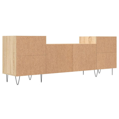 Mobile Porta TV Rovere Sonoma 160x35x55 cm Legno Multistrato - homemem39