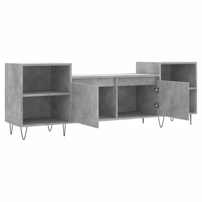 Mobile per TV Grigio Cemento 160x35x55 cm Legno Multistrato - homemem39