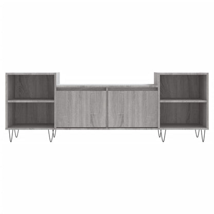 Mobile TV Grigio Sonoma 160x35x55 cm in Legno Multistrato - homemem39