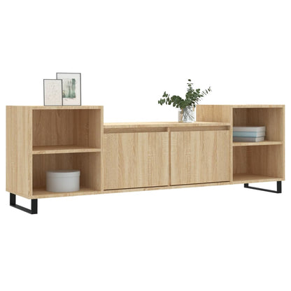 Mobile Porta TV Rovere Sonoma 160x35x55 cm Legno Multistrato - homemem39