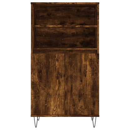 Credenza Rovere Fumo 60x36x110 cm in Legno Multistrato - homemem39