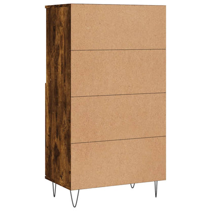 Credenza Rovere Fumo 60x36x110 cm in Legno Multistrato - homemem39