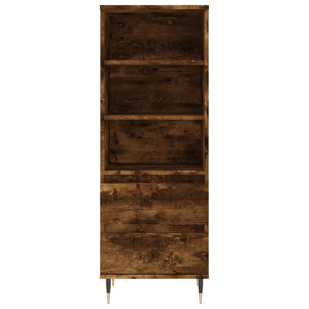 Credenza Rovere Fumo 40x36x110 cm in Legno Multistrato - homemem39