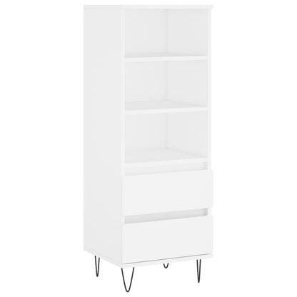 Credenza Bianco 40x36x110 cm in Legno Multistrato - homemem39