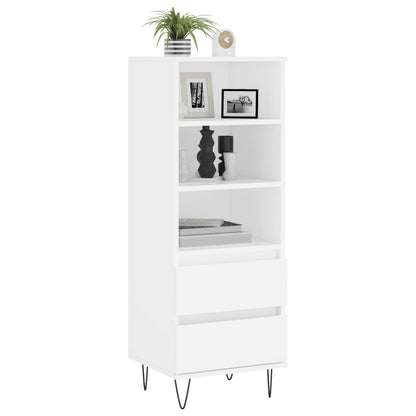 Credenza Bianco 40x36x110 cm in Legno Multistrato - homemem39