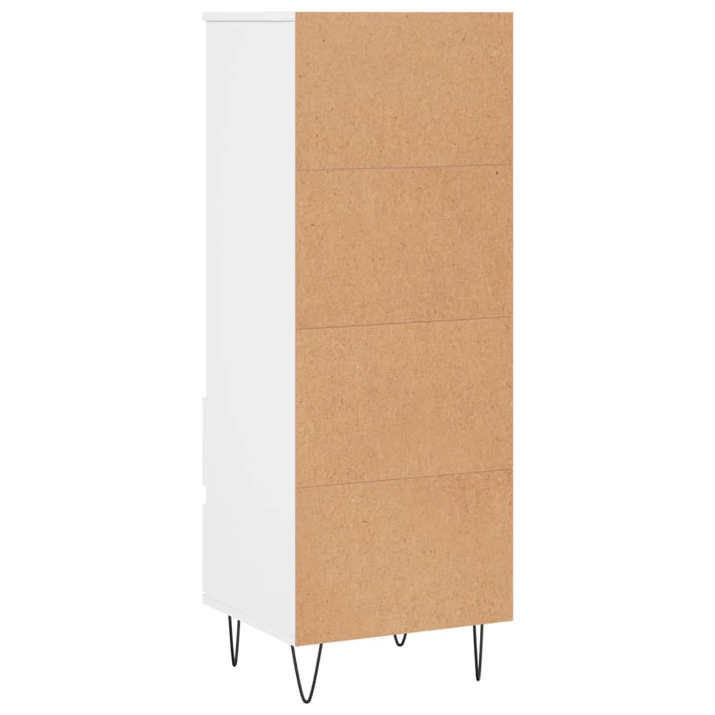 Credenza Bianco 40x36x110 cm in Legno Multistrato - homemem39