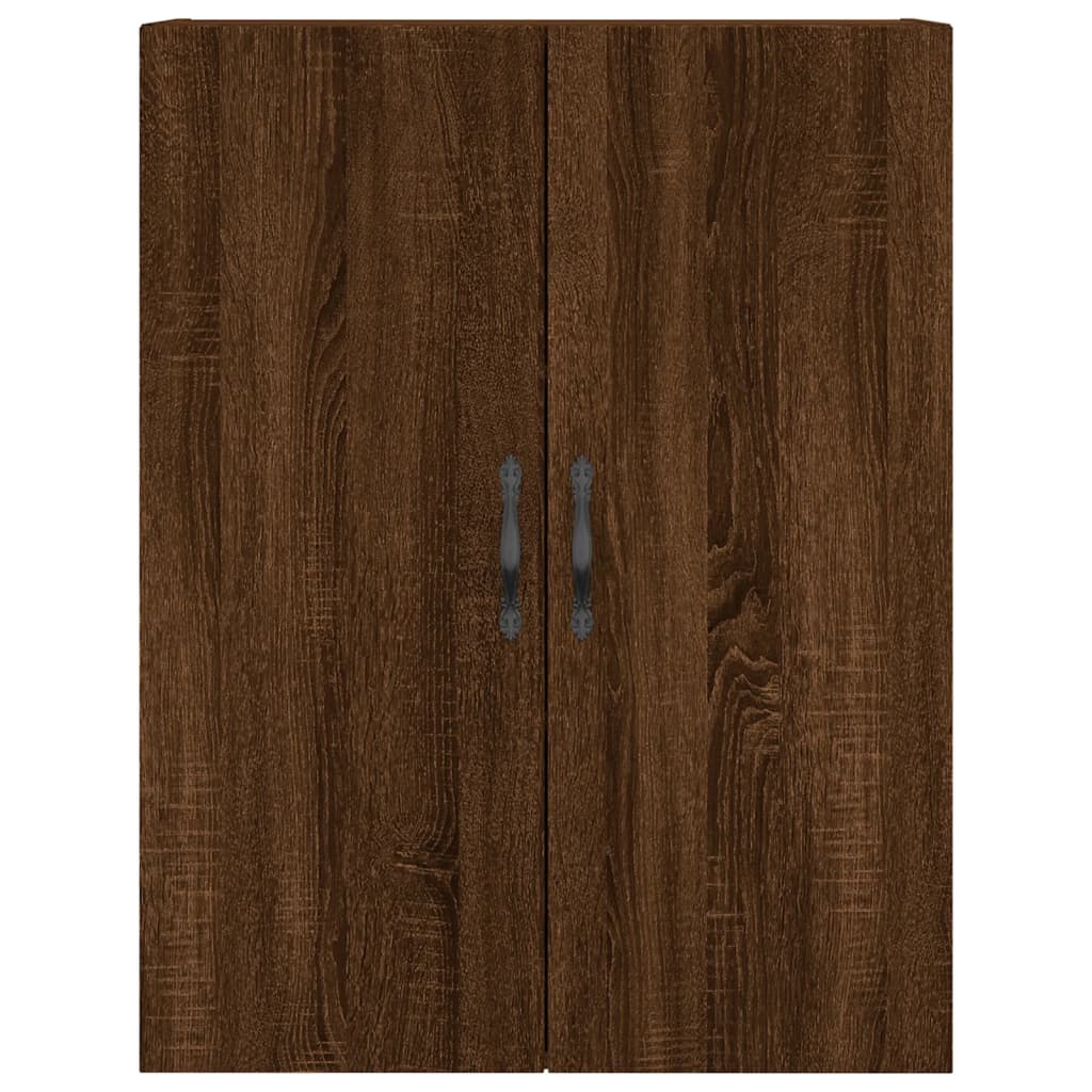 Mobile a Parete Rovere Marrone 69,5x34x90 cm Legno Multistrato - homemem39