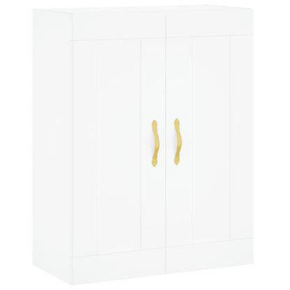 Mobile a Parete Bianco 69,5x34,90 cm in Legno Multistrato - homemem39