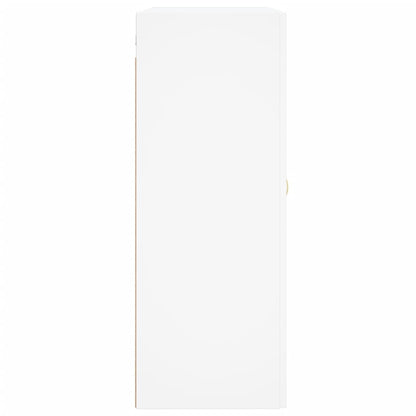 Mobile a Parete Bianco 69,5x34,90 cm in Legno Multistrato - homemem39