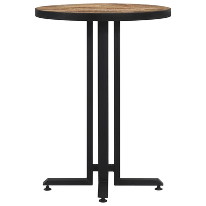 Tavolo da Bistrot Rotondo Ø55x76 cm Teak Massello di Recupero - homemem39