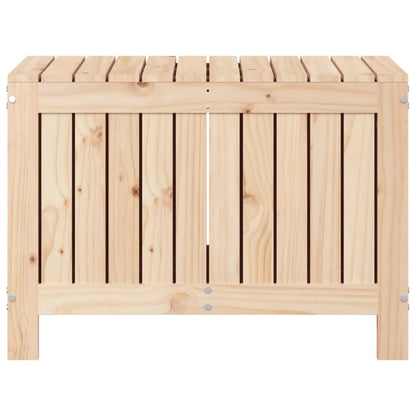 Contenitore da Giardino 76x42,5x54 cm in Legno Massello di Pino - homemem39