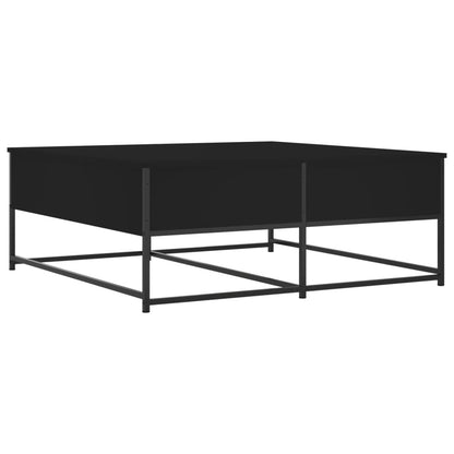 Tavolino da Salotto Nero 100x99x40 cm in Legno Multistrato - homemem39