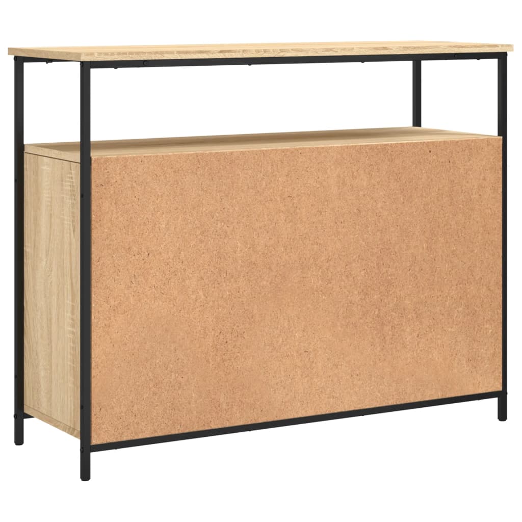 Credenza Rovere Sonoma 100x35x80 cm in Legno Multistrato - homemem39