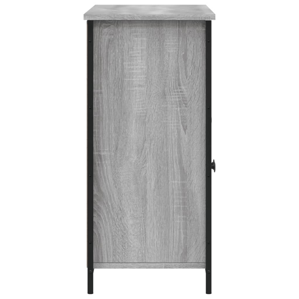 Credenza Grigio Sonoma 100x35x75 cm in Legno Multistrato - homemem39