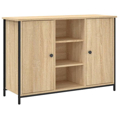 Credenza Rovere Sonoma 100x35x70 cm in Legno Multistrato - homemem39